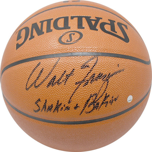 Walt Frazier Signed I/O NBA Basketball w/ “Shakin + Bakin” insc