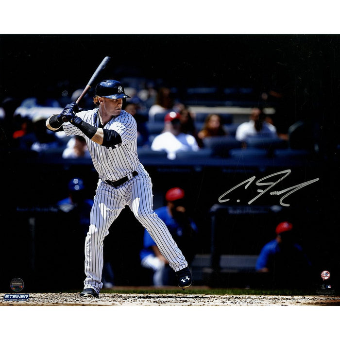 Clint Frazier Signed 'Batting' 8x10 Photo