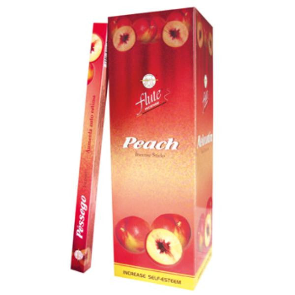 Flute Brand Square Incense- Peach