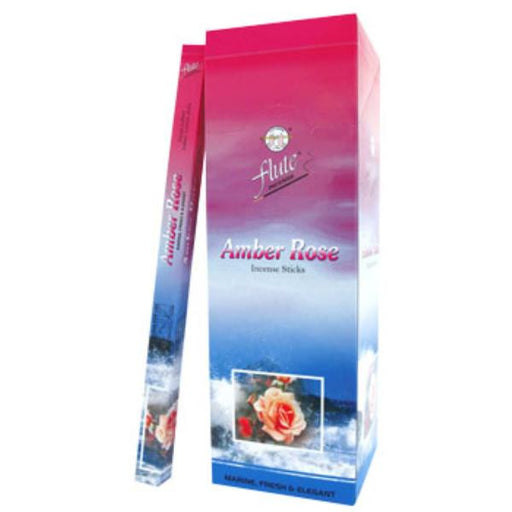 Flute Brand Square Incense- Amber Rose