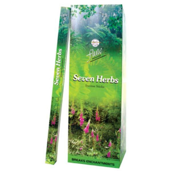 Flute Brand Square Incense- Seven Herbs