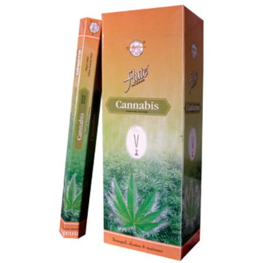 Flute Brand Hexagonal Incense- Cannabis