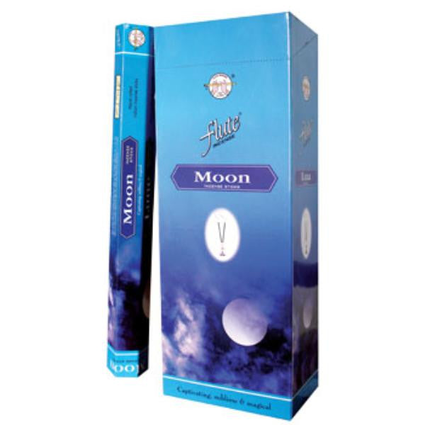 Flute Brand Hexagonal Incense- Moon