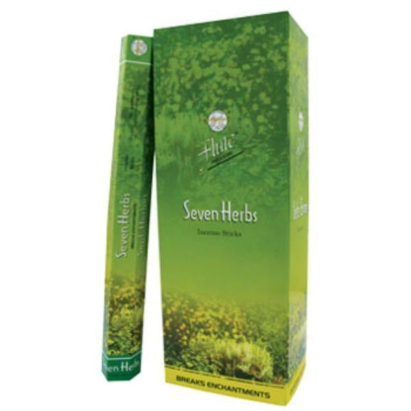 Flute Brand Hexagonal Incense- Seven Herbs