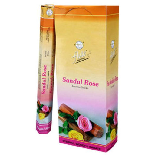 Flute Brand Hexagonal Incense- Sandal Rose