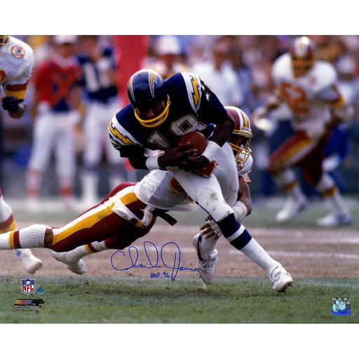 Charlie Joiner Signed San Diego Chargers 16x20 Photo w/"HOF 96"Insc.