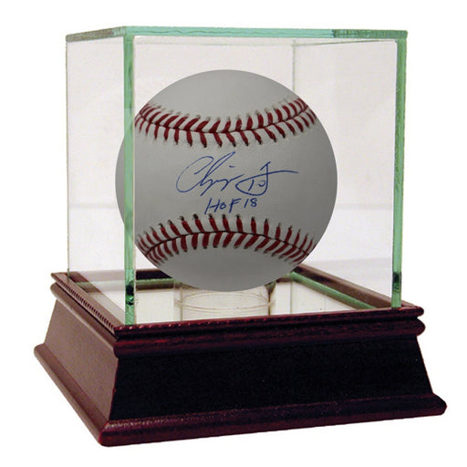 Chipper Jones Signed MLB Baseball w/ "HOF 2018" Insc