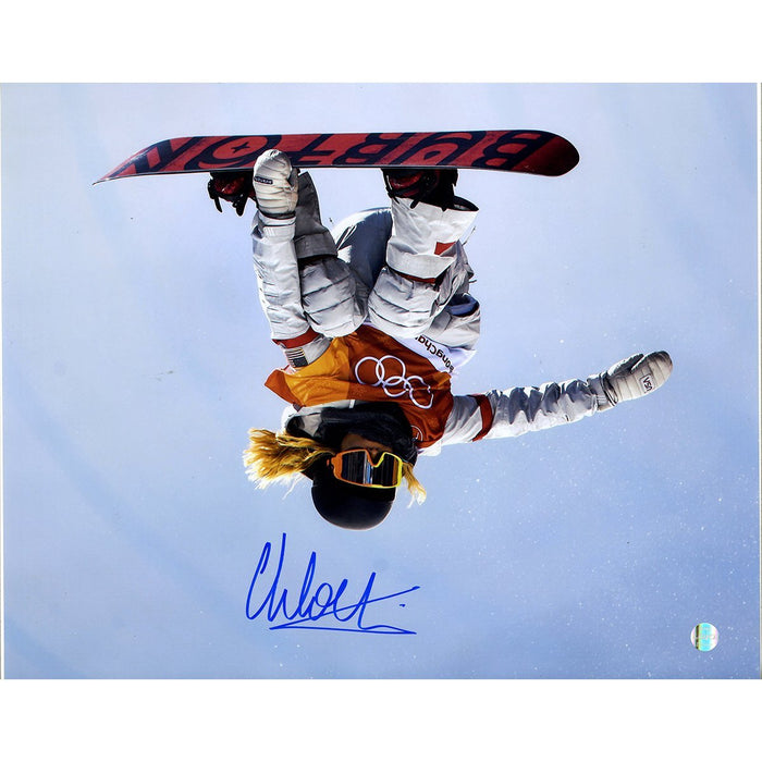 Chloe Kim Signed Snowboarding 16x20 Photo (LOJO Auth)