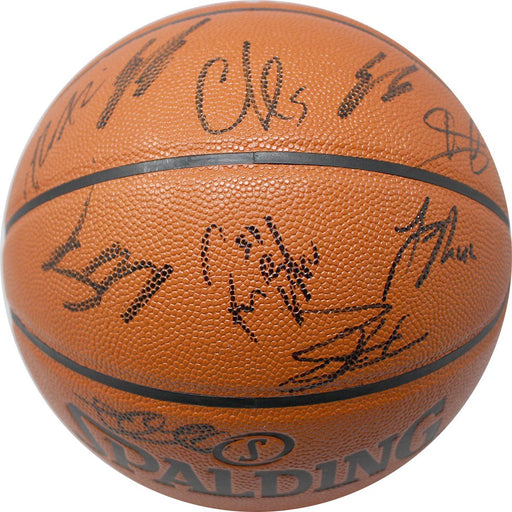 New York Knicks 2017-18 Team Signed Basketball