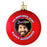 Bob Ross Red 80mm Glass Ball Ornament                       