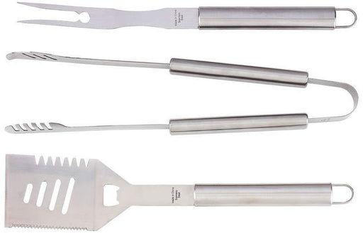 Chefmaster 3pc S/S Barbeque Tool Set