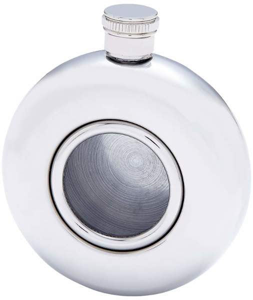 Maxam 5 oz Round S/S Flask