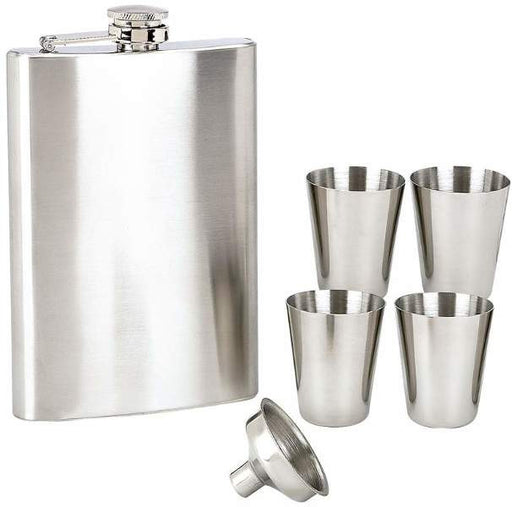 Maxam 6pc S/S Flask Set