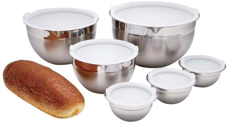 Chef' Secret 12pc S/S/S Mixing Bowl Set