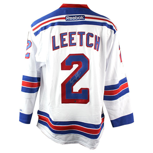 Brian Leetch Signed New York Rangers White Premier Jersey w/ "A" Patch