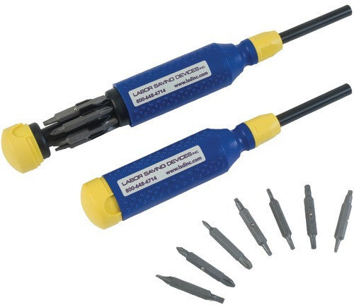 Labor Saving Devices - MegaPro 15-In-1 Standard Bit Screwdriver