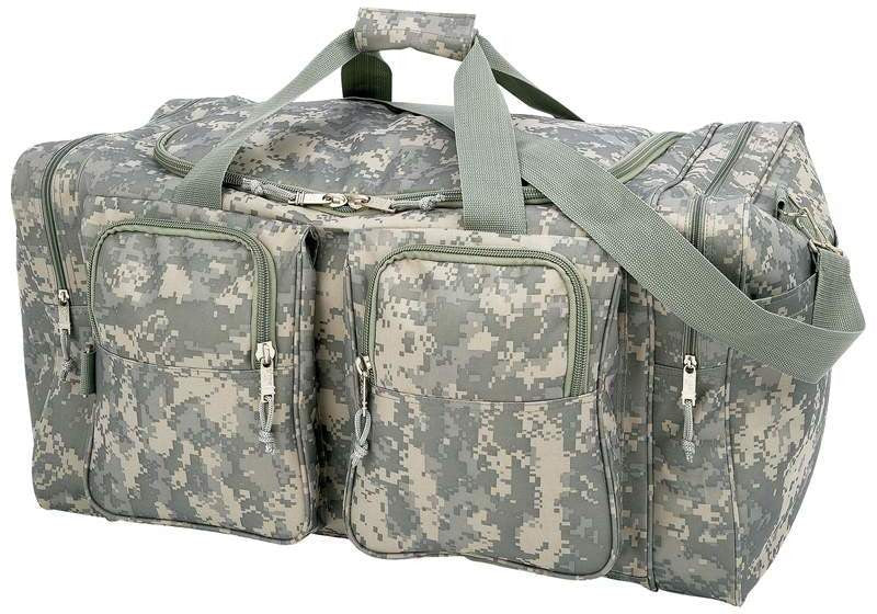 25-1/2" Digital Camo Water Repellent Tote Bag