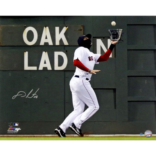 J.D. Martinez Signed Boston Red Sox 16x20 Photo Catch vs Green Monster