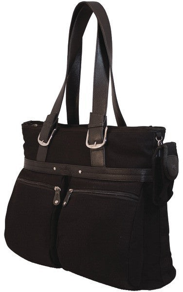 Mobile Edge - 16" PC/17" MacBook(R) ECO Casual Tote (Black)