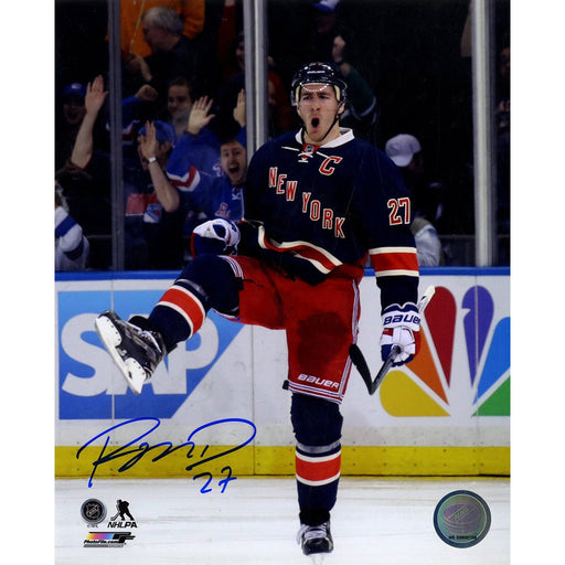 Ryan McDonagh Signed 'Goal Celebration' 8x10 Photo