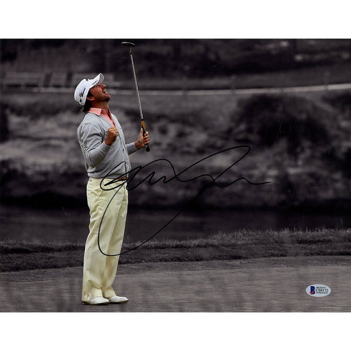 Graeme McDowell Signed US Open Celebration 11x14 Photo Beckett