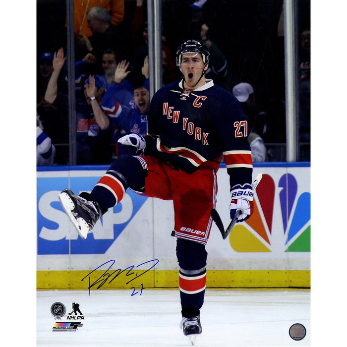 Ryan McDonagh Signed 'Goal Celebration' 16x20 Photo