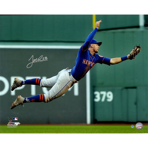 Jeff McNeil Signed 'Diving Catch' 16x20 Photo