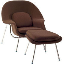 LEXMOD EEI-113 WOMB LOUNGE CHAIR WITH OTTOMAN 9 COLORS FREE SHIPPING