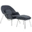 LEXMOD EEI-113 WOMB LOUNGE CHAIR WITH OTTOMAN 9 COLORS FREE SHIPPING