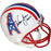 Warren Moon Signed Houston Oilers Throwback Mini Helmet w/ "HOF 06" Insc (Signed in Black)