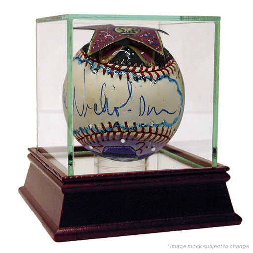 Jack Nicholson Signed Charles Fazzino Hand Painted Pop Art Baseball PSA/DNA