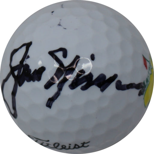 Jack Nicklaus Signed Augusta National Masters Logo Golf Ball Beckett