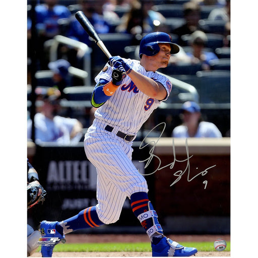 Brandon Nimmo Signed 'Hitting' 16x20 Photo