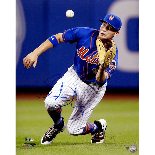 Brandon Nimmo Signed 'Diving Catch' 16x20 Photo