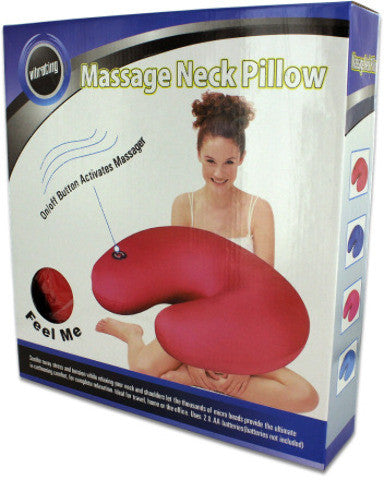 U-Shaped Massaging Neck Pillow