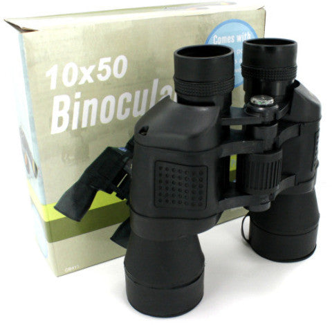 10x50 Binoculars and Compass