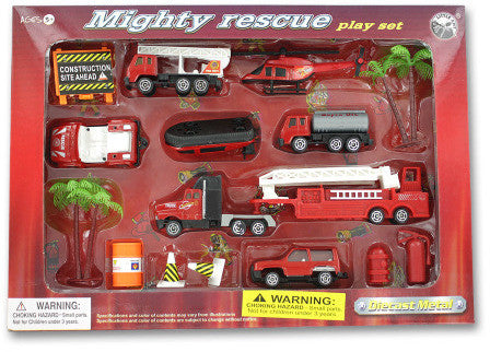 16-Piece Fire Rescue Play Set