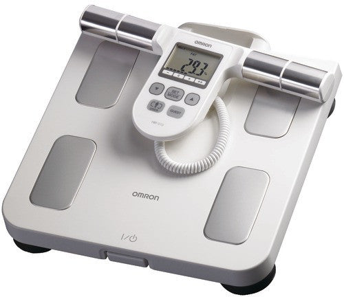 Omron - Full-Body Sensor Body Composition Monitor & Scale (White)