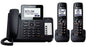 Panasonic - DECT 6.0 Plus Corded/Cordless Phone System with Talking Caller ID & Digital Answering System (Corded base system & 2 handsets)