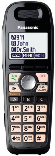 Panasonic - DECT 6.0 Plus Cordless Amplified Phone (Additional handset)