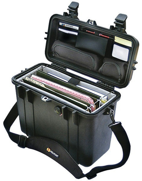 Pelican - 1437 Case with Office Divider Set with Pick 'N' Pluck Foam Liner