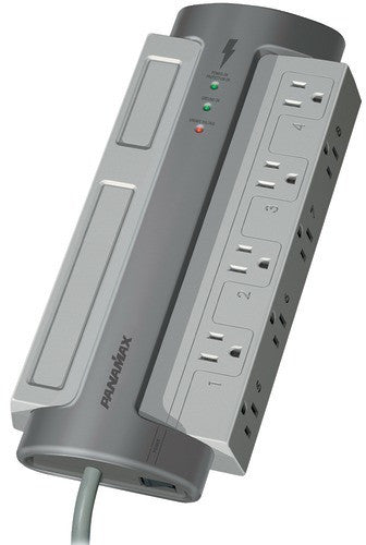 Panamax - 8-Outlet MAX(R) M8-EX Surge Protector with Circuitry Protection