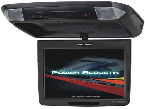 Power Acoustik - 11.2" Universal Ceiling-Mount Monitor with Interchangeable Skins