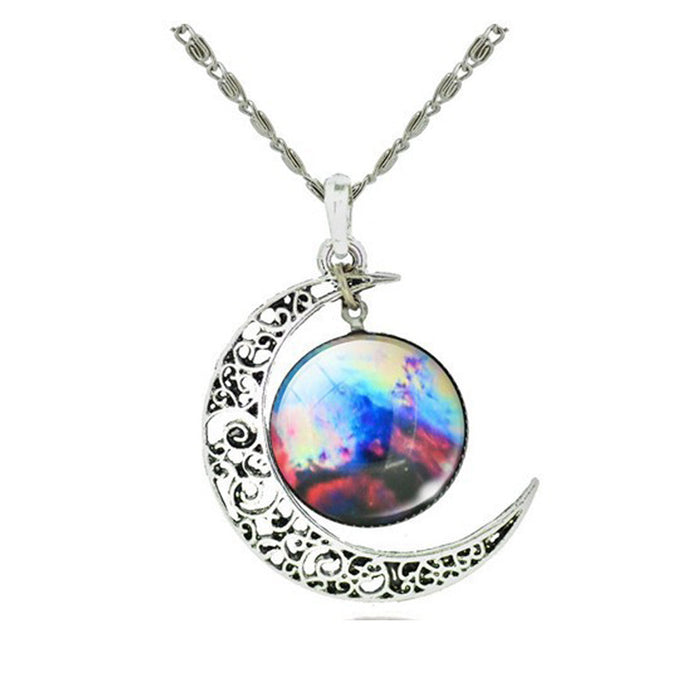 2015 Latest Popular Best-selling Men Women Star Moon  Time Pendants