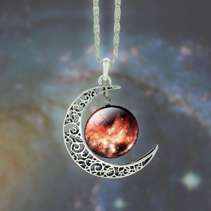 2015 Latest Popular Best-selling Men Women Star Moon  Time Pendants