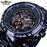 Attractive New Sports Design Clock Model Mens Automatic Skeleton Watch, Best Seller