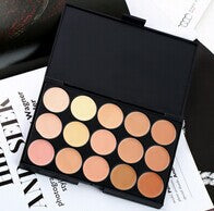 Foundation Highlighter For Face Professional 15 Concealer Camouflage Foundation Makeup Palatte Concealer Palette