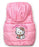 Beautiful Hello Kitty Baby Girl Cotton Padded Vest Warm Winter Waistcoat Outerwear Clothing