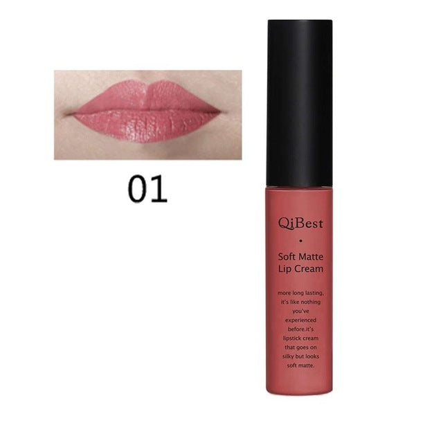 Lip Stick Soft Dull Liquid Lipstick Vintage Long Lasting Lip Gloss Waterproof Matte Lip Gloss