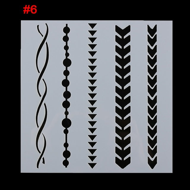 1 Pc 12 Styles Flower Fondant Cake Embossed Mold For Wedding Baking Decorating Stencil Spraying